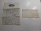 WW2 Letter 1943 Camp Forrest Tennessee Civil War General Nashville War WWII