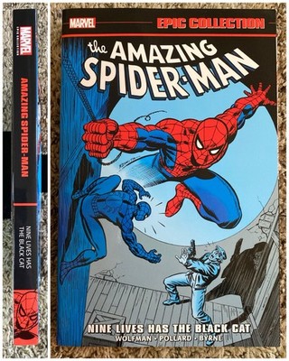 Man CD 1st〜11th まとめ売り Amazing Spider-Man Epic TPB Vol 11 Nine Lives Has the Black Cat