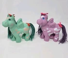 VINTAGE 1993 Cabbage Patch Kids Magic Meadow CRIMP 'N CURL Pegasi Set of (2)