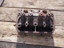 John Deere M Jd Tractor Engine Gas Motor Cylinder Head M56t W/ Valves