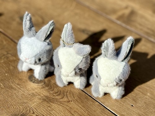 Bunny Plushies, Bunny Stuffed Animal, Soft Bunny Stuffed Animal, Keychain, Mini