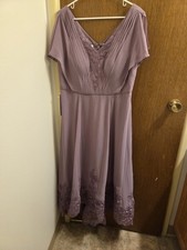 Azazie Palana Womens A14 Wisteria Dress Brand New NO BELT Formal Bridesmaid 