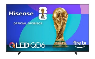 Hisense 50'' QD6 Series 4K QLED Smart TV UHD HDR