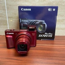 Canon PowerShot SX720 HS Red Digital Camera Boxed Tested Complete 3748