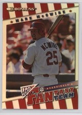 1998 Donruss Fan Club Fantasy Team Red 9811750 Mark Mcgwire 8 0eq8