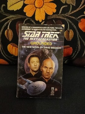 Star Trek The Next Generation - Grounded By David Bischoff Sci Fi 1993 Paperback