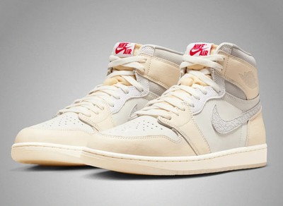 IH4363-100 Nike Air Jordan 1 Retro High OG Sail Pale Ivory (Herren)