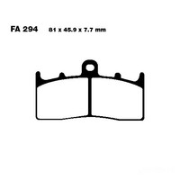 Bremsbelag EBC EPFA294HH Vorne FüR BMW R 1200 C Independent Hochlenker ABS 2003-
