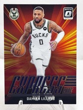 2024-25 Panini Donruss Optic My House Blue Prism Damian Lillard #14 BUCKS