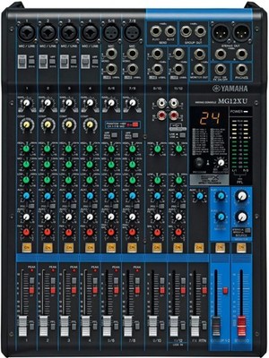 Yamaha MG12XU 12 Channel Mixer  With USB And Effects Free delivery.