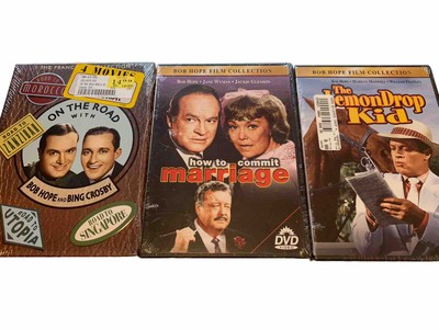 Bob Hope DVD Lot - How To Commit Marriage Lemon Drop Kid On The Road w/ All New