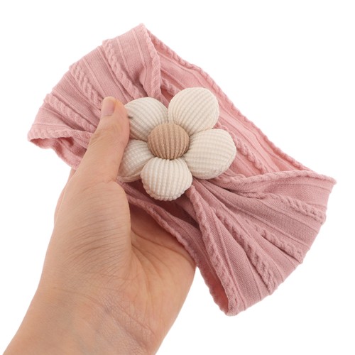 4pcs Flower Headband For Baby Girls: Elastic Flower Hairband - Cute And - Picture 9 of 12