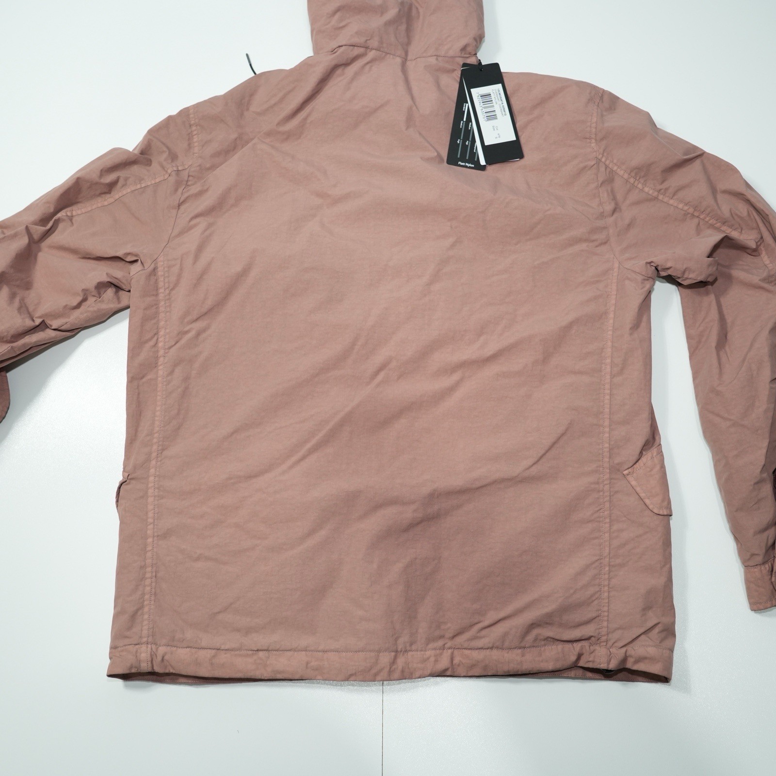 C.P. Company Flatt Nylon Overshirt Jacket Dusty Pink Size S – BNWT  thumbnail 9