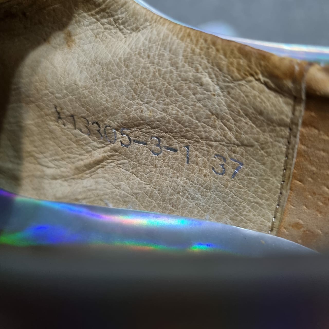 Prada Milano Shoes Women Holographic Oxford Platform Lace Up Iridescent Sz 8 Us thumbnail 15