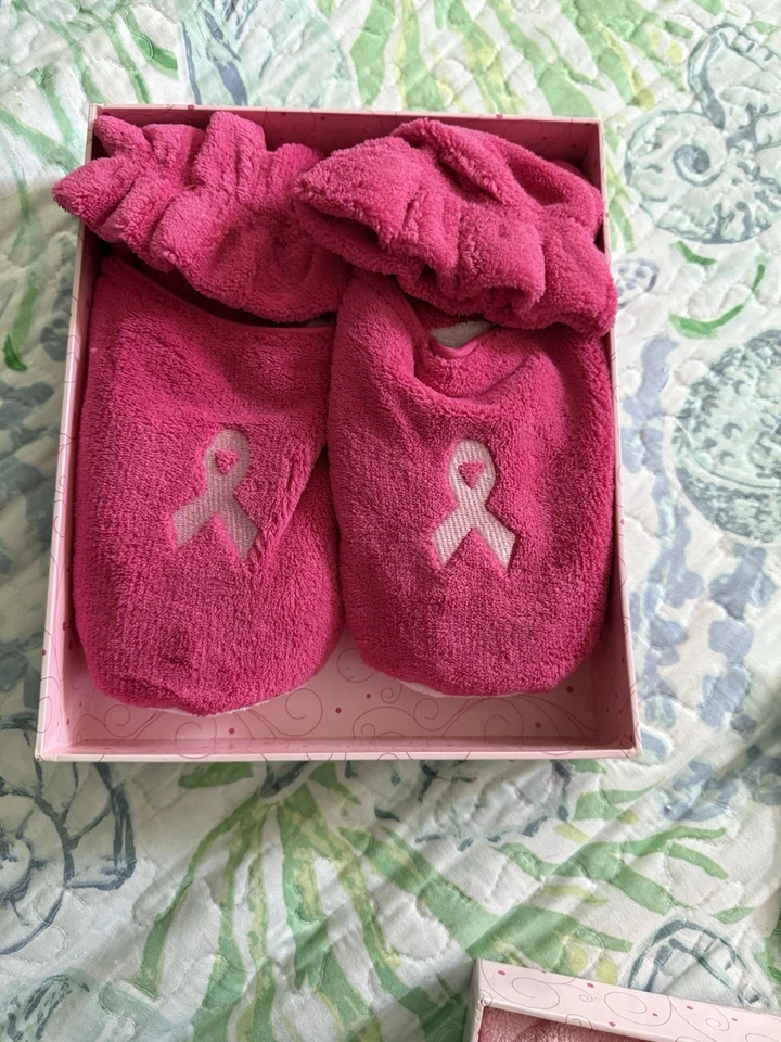 Розовый подарочный набор для ароматерапии осведомленность о раке молочной железы - Изображение 4 из 4