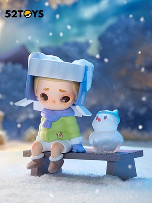 52TOYS NOOK JIUMI Warten In Winter Edition Figur Kunst VINYL Modellspielzeug