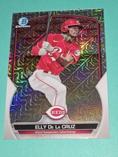 2023 Bowman - Chrome Prospects Elly De La Cruz #BCP-65 Mojo Refractor (RC)