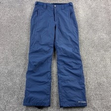 Columbia Bugaboo Pantalones de Nieve Niños Pequeños Azul Esquí Snowboard Aislados Impermeables