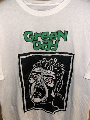 NWOT Green Day Basket case T-Shirt Men s Size XXL 2XL White SS New