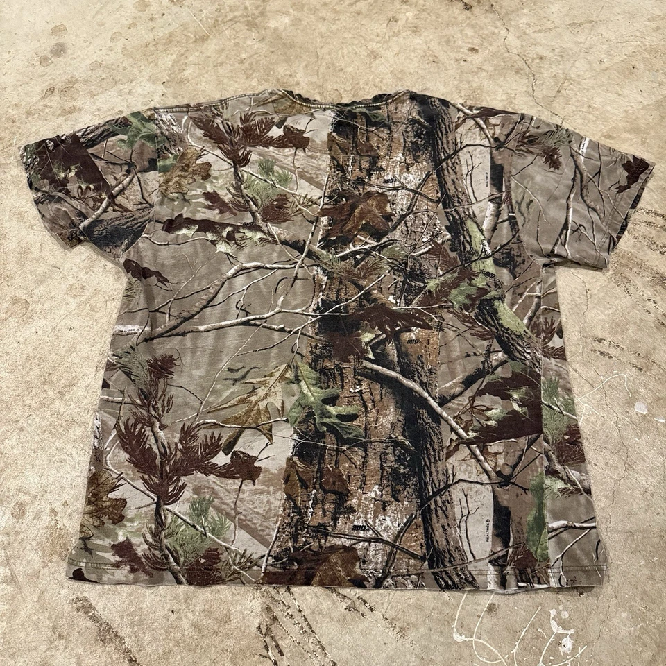 Yooperman Men’s Camo T Shirt 2XL Realtree Code V Camouflage Hunting Outdoors - Image 2 of 4