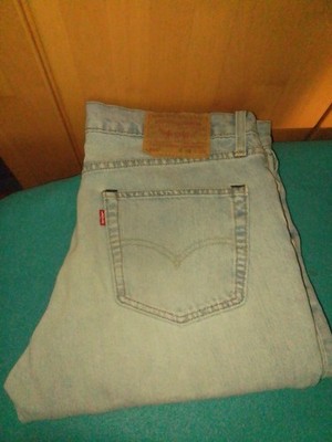 Levi's  Herren Jeans 505 W34 L30 Denim Performance Straight, Blau