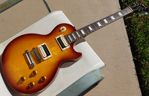 Gibson Les Paul Studio Deluxe Electric Guitar 2015 Honey Burst
