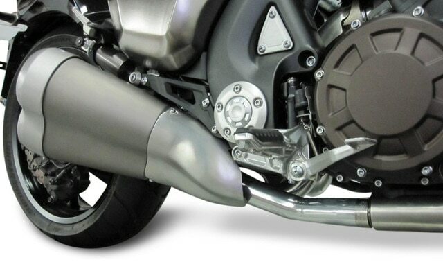 SRP Stealth Gen2 Yamaha VMAX Exhaust 4-2 Mid Pipes Ceramic (09-20