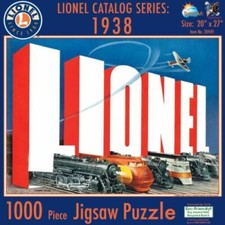 Lionel Trains 9-32015 Lionel Catalog Series 1938 Jigsaw Puzzle 1000 Pieces