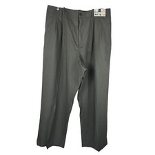 UNIQLO NWT Linen Blend Tucked Wide Pants Women Olive Dress Pants XXL