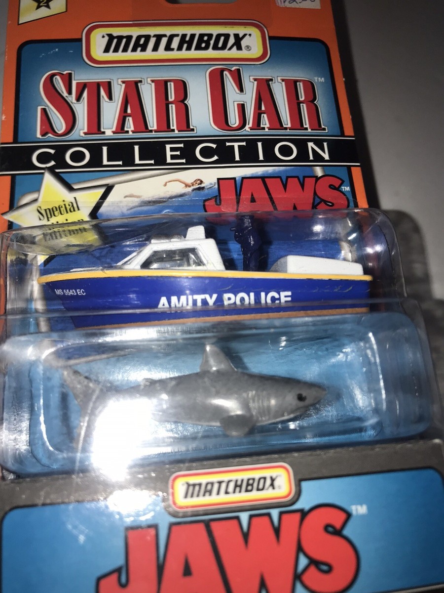 ミニカー Matchbox StarCar Jaws SpecialEdition Jaws Special-edition Matchbox Starcar Police Speed Boat W