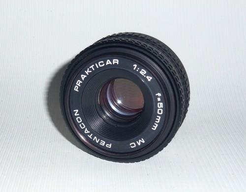 PENTACON Prakticar 1:2.4 F=50mm MC Lens Prakticar mount for SLR/ DSLR cameras - Picture 4 of 9