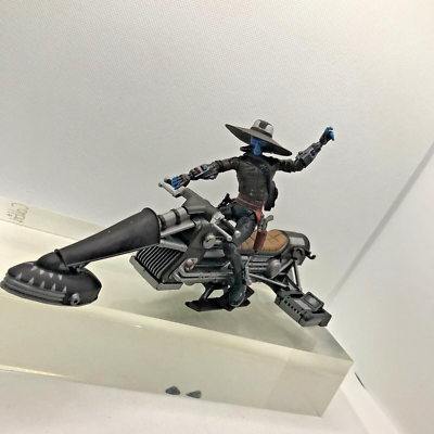 2011 Star Wars The Clone Wars Cad Bane on Pirate Speeder Bike