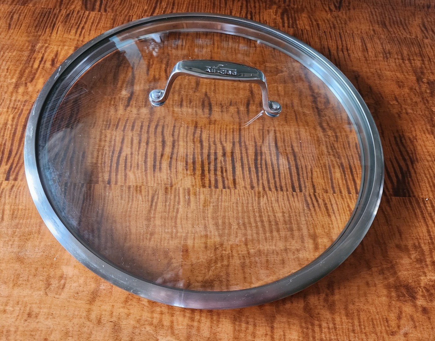 AllClad Glass Lid ONLY about 12" Diameter Replacement Part eBay