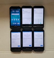 AS IS LOT OF 6 Kyocera DuraForce Pro 2 E6920 E6910 64 GB Black