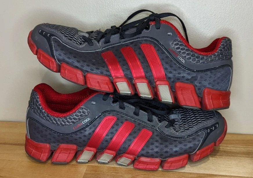 ADIDAS Climacool Ride Tr Mens Red grey Size 9 pre-owned eBay