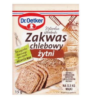 10x Dr. Oetker Roggenbrot Starterpulver Sauerteigpulver Brot Backen 2x15g