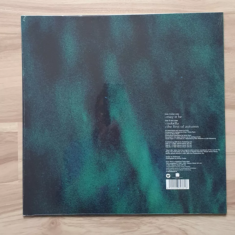 Enya – May It Be, 12" EP Vinyl Single, Picture Disc, ovp (Lord of the Rings) - Bild 2 von 4