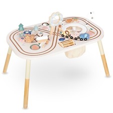 Spielcenter Motorik- und Lerntisch für Kinder – Spieltisch mit Holz Zubehör