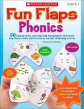 Fun Flaps: Phonics: 30 Easy-to-Make, Self-Checking Manipulatives That Teach Key