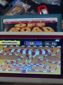 Juego Famicom NES Ironman Ivan Stewart Super Off Road (chips IC/etiqueta reimpresa)