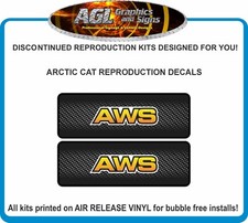 Arctic Cat AWS Front Suspension Reproduction Decals