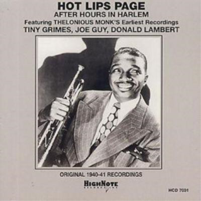 Hot Lips Page After Hours In Harlem (CD) Album