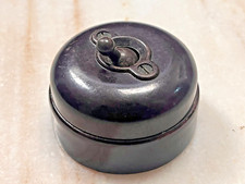 Old Vintage Ceramic English British Made Rare Electric Toggle Switch Collectible