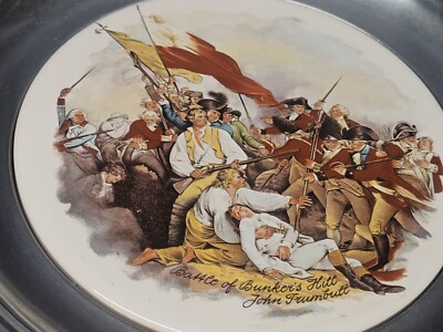 American Revolution Pewter Plate 