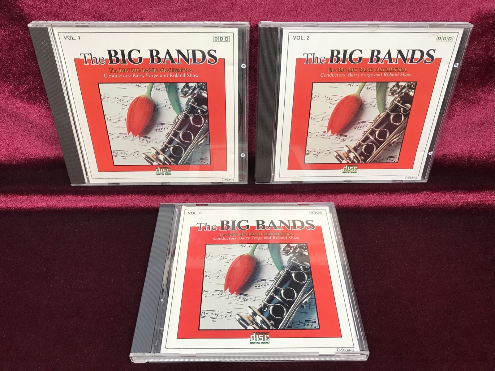 Best Of The Big Bands 3 CD Set BBC Big Band Orchestra Barry