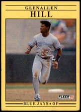 Glenallen Hill #177b 1991 Fleer Jumbo Pack version