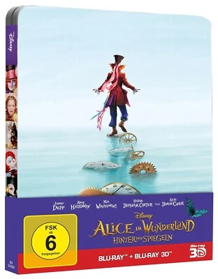 Alice im Wunderland: Hinter den Spiegeln (3D+2D) Steelbook [3D Blu-ray] (R2/7) - Bild 1 von 2