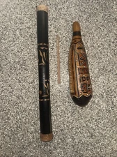 3 Piece-Rain Stick & Peruvian Gourd Guiro/Shaker Musical Instruments Percussion