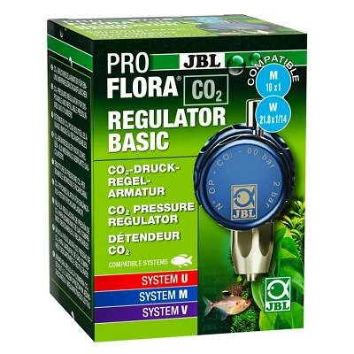 JBL PROFLORA CO2 REGULATOR BASIC u-m Druckregelarmatur für CO2 Flaschen