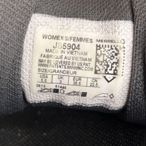 Merrell Women's Yokota 2 Trail Hiking Shoes Granite J85904 Outdoors Sz 5.5 - Picture 3 of 6